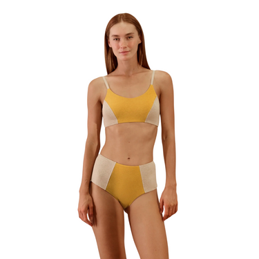 Stone Kin Organic Cotton Contoured Crop Top